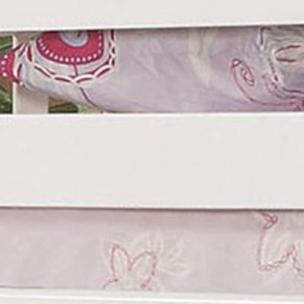 White Twin Over Twin Bunk Bed-2